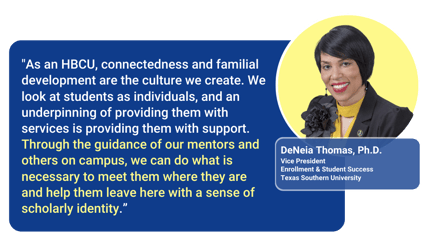 Dr. DeNeia Thomas - Scholarly Identity